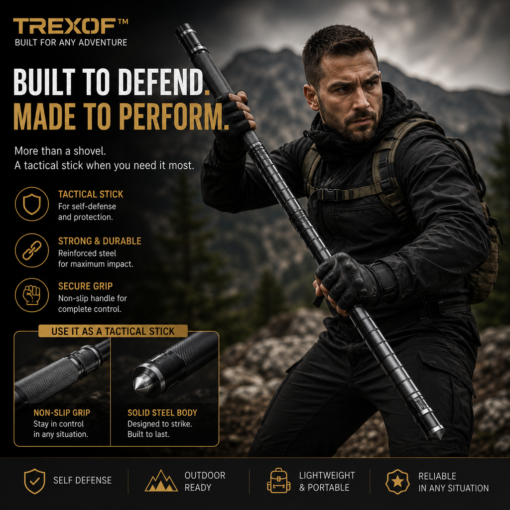 Trexof™ Multi 23-1 Survival Outdoors Shovel